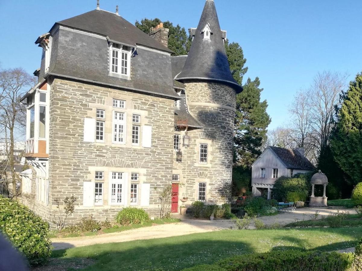 Chambres D'Hotes Manoir Ker-Huella 莫尔莱 外观 照片
